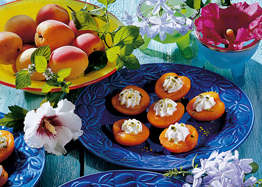 Stuffed apricots